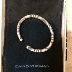 David Yurman Cable Classics Amethyst Bracelet